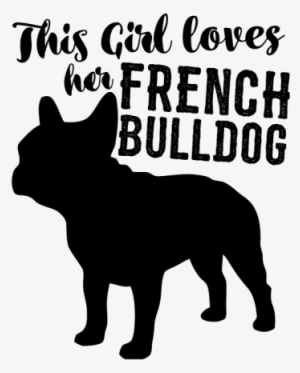 Tshirt Girl Bulldog French