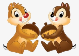 Chipmunk Clipart Dale - Chip And Dale Nuts