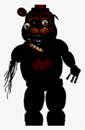 Dark Toy Freddy - Fnaf Toy Freddy Png