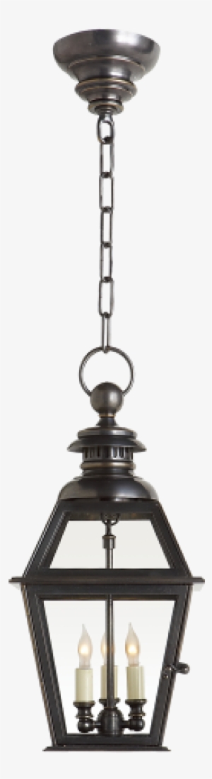 Chelsea Medium Hanging Lantern In Bronze - Visual Comfort E.f. Chapman Chelsea 3 Light Outdoor