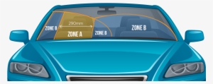 What To Do If Your Windscreen Is Damaged Png - Windscreen B Zone