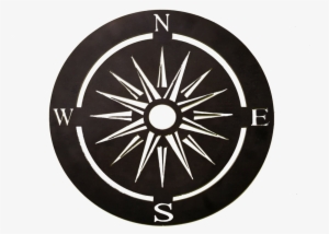 Nautical Star & Compass - Circle