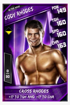 Cody Rhodes - Ultra Rare - Cody Rhodes Wwe Supercard