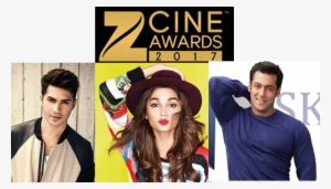 Salman, Varun & Alia To Set The Zee Cine Awards 2017 - Album Cover
