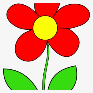 Red Flower Clipart - Flower Clipart