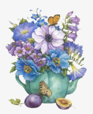 Blue Violet, A Traditional Puzzle - Flower
