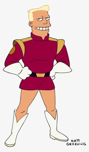 Futurama Png - Sitcom Futurama Captain Zapp Brannigan Red Uniform