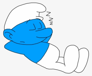 Lazy Smurf Png