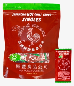 Huy Fong Sriracha Hot Chili Sauce Singles - Sriracha Hot Sauce