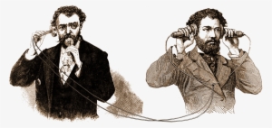 1876 Ad The Telephone Is Invented By Alexander Graham - Illustration