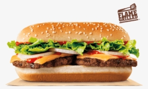 Bk Double Sriracha Burger - Extra Long Sriracha Cheeseburger