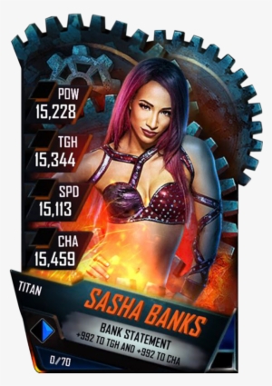 Sashabanks S4 18 Titan - Wwe Supercard Brock Lesnar Titan