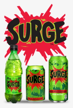 Surge Is A Soda Brand Released In Early 1997 By The - Surge Movement