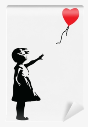 Banksy Girl With Balloon Wall Sticker