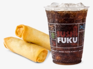2-piece Spring Rolls Large Fountain Drink $3 - Portable Network Graphics