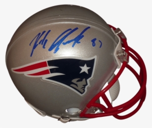 Rob Gronkowski Autographed New England Patriots Mini - New England Patriots