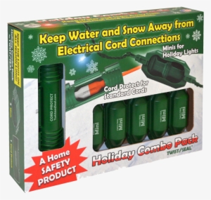 Twist And Seal Holiday Light Safety Combo Pack - Twist And Seal Holiday Light Safety