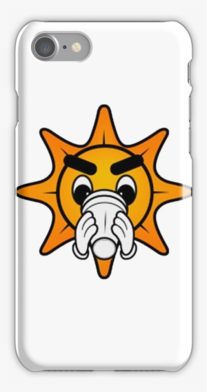 Chief Keef Glo Gang Sun Iphone 7 Snap Case - Glo Gang Logo