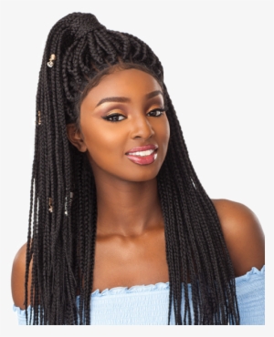 Box Braid Large - Lace Front Wigs