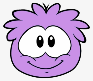 Light Purple Puffle - Water Molecule With Face