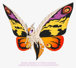 Mothra Tia Kaiju Form By Pyrus-leonidas - Butterfly Kaiju