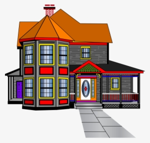 Haunted House Clipart Big House - House Clip Art