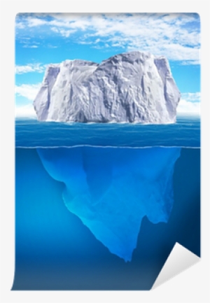 Designart 'melting Iceberg' Seascape Photography Round