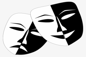Black And White Mask Png