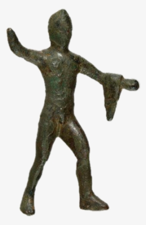 Antik, Roman Bronze Figurine Of Hercules, 43 410 Ad - Museum
