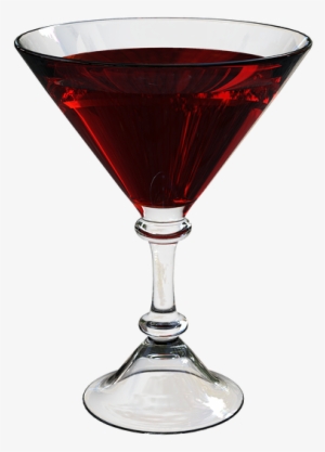 A Glass Of Red Wine, Clear Glass, Red, Wine - Martini Glass