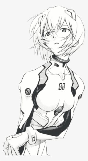 Rei Ayanami Manga Transparent From Neon Genesis Evangelion Rei Neon Genesis Evangelion Manga Transparent Png 500x6 Free Download On Nicepng