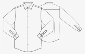 Standup mandarin collar mens formal shirt Regular Fit Vector  illustration Flat technical sketch Mockup template Stock Vector  Adobe  Stock