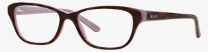 Ra Shop Ralph Tortoise - Ralph Lauren Ra7020 1018 Glasses - Havana/purple