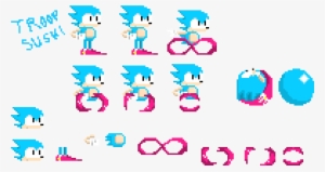 Classic Sonic Sprite Sheet - Sonic Sprite Sheet