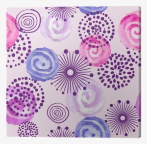 Watercolor Seamless Pattern In Purple, Lilac And Pink - Fondos Para Decorar Color Morado