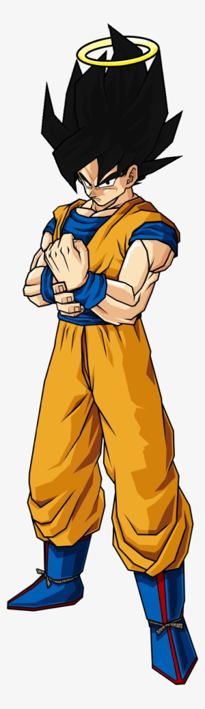 Semi-super Saiyan - Goku Super Saiyan 35