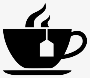 Teacup Png Clipart Tea Coffee Clip Art - Tea Logo Black And White