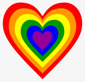 This Free Icons Png Design Of Rainbow Heart