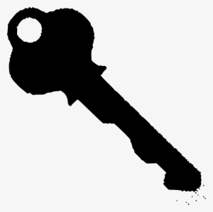 Key Clipart Outline Png - Black Key Clip Art