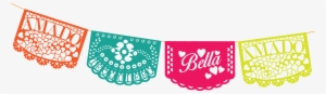 Collection Of Mexican - Papel Picado Mexicano Png