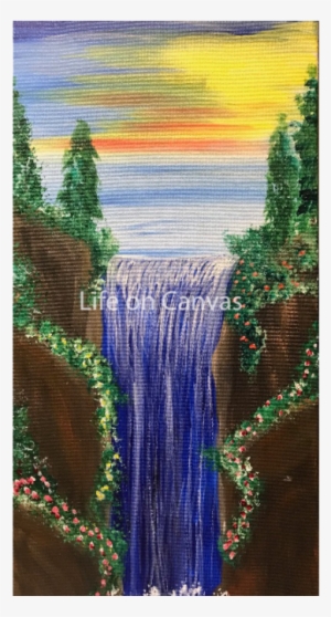 Wondrous Waterfall - Life On Canvas
