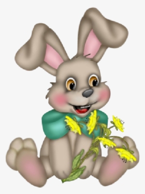 Easter Bunny Cartoon, Cute Easter Bunny, Happy Easter, - Transparent Background Easter Bunny Png