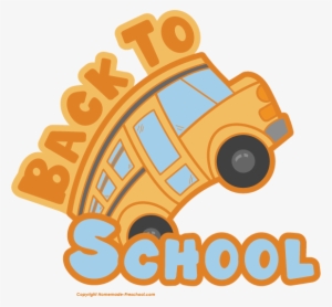 Free Back To School Clipart Clip Black And White Library - Clip Art Back To School Png