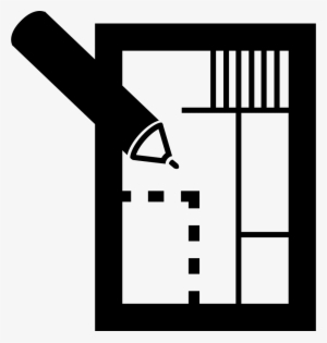 Vector Library Drawing Digitally House - House Plans Icon Png