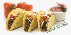 Tacoswatercolorsizedpng - Mexican Food