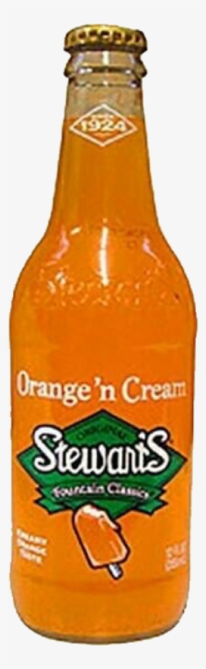 Orange Green Soda Polyvore Moodboard Filler Blue Orange, - Stewart's Orange 'n Cream, 12 Fl Oz Glass Bottles,