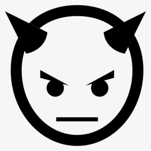 Devil Head With Horns Comments - Devil Icon Png