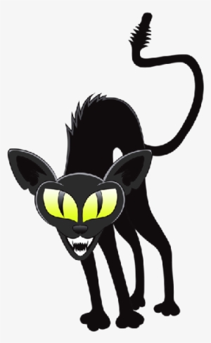 Black Cat - Cartoon Halloween Black Cats
