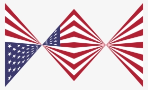 Clipart American Flag Twist