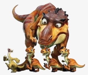 Dinofamily - Ice Age Dinosaur Png
